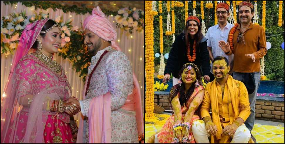 Bollywood actor Paritosh Tripathi weds Meenakshi in Dehradun