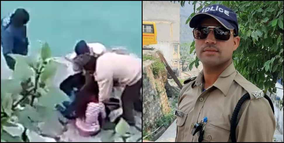 Constable Vinod Panwar Chamoli: Chamoli constable Vinod Panwar saved the lives of two girls