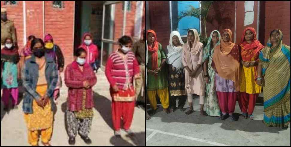 haridwar blade cutter gang women : 12 women arrested for stealing in Haridwar