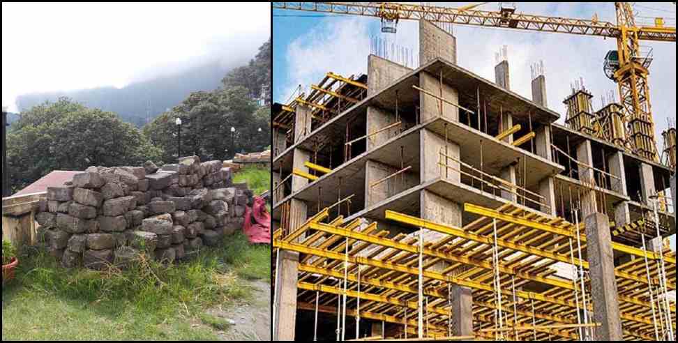 uttarakhand bhu kanoon: Raees Ansari 4-storey building in Nainital Rajmahal compound area