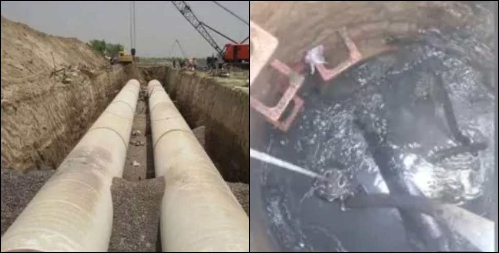 Major revelation regarding sewer overflow in Dehradun