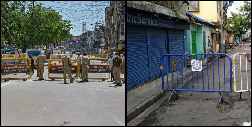 Uttarakhand coronavirus: Containment zone in uttarakhand 29 April