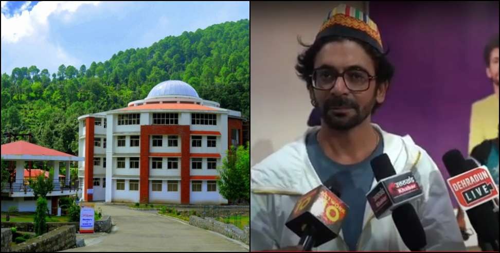 Sunil Grover Dehradun: Sunil Grover at Graphic Era Hill University