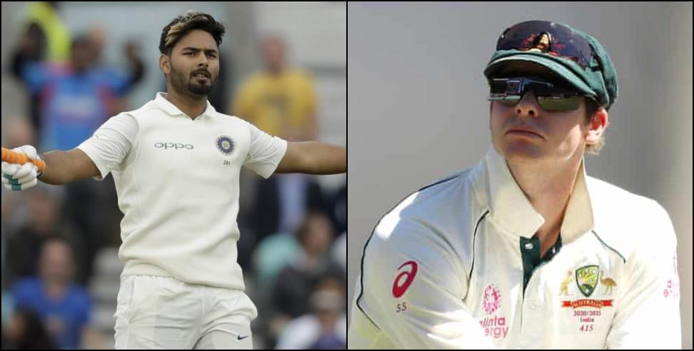 Rishabh pant: Rishabh pant steve smith match