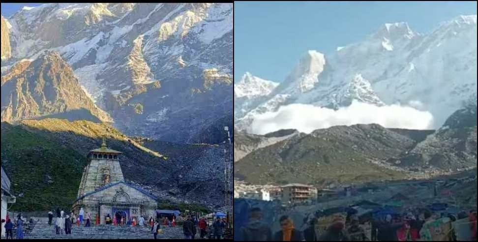 kedarnath avalanche: Avalanche came for second time in Kedarnath