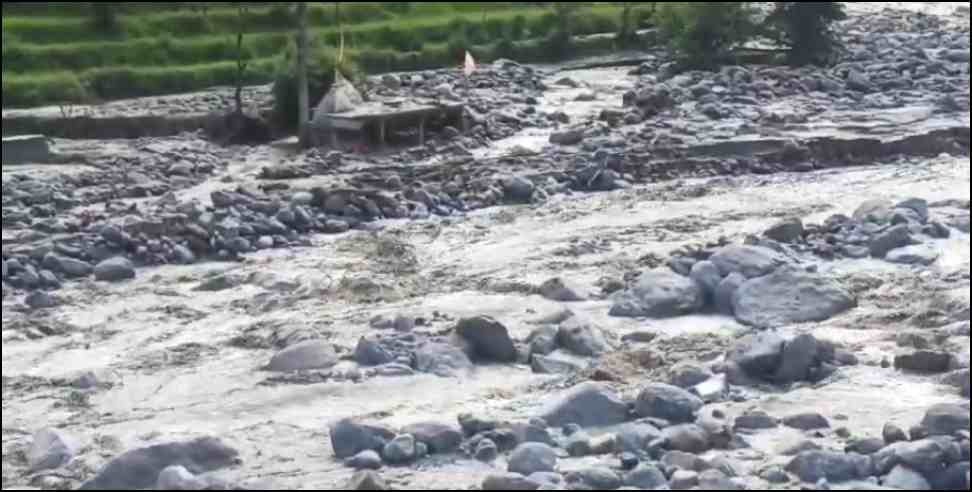 Chamoli Sol area Cloudburst: Cloudburst in Chamoli Tharali Sol area