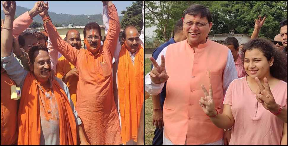 Champawat Bypoll Result CM Pushkar Singh Dhami win