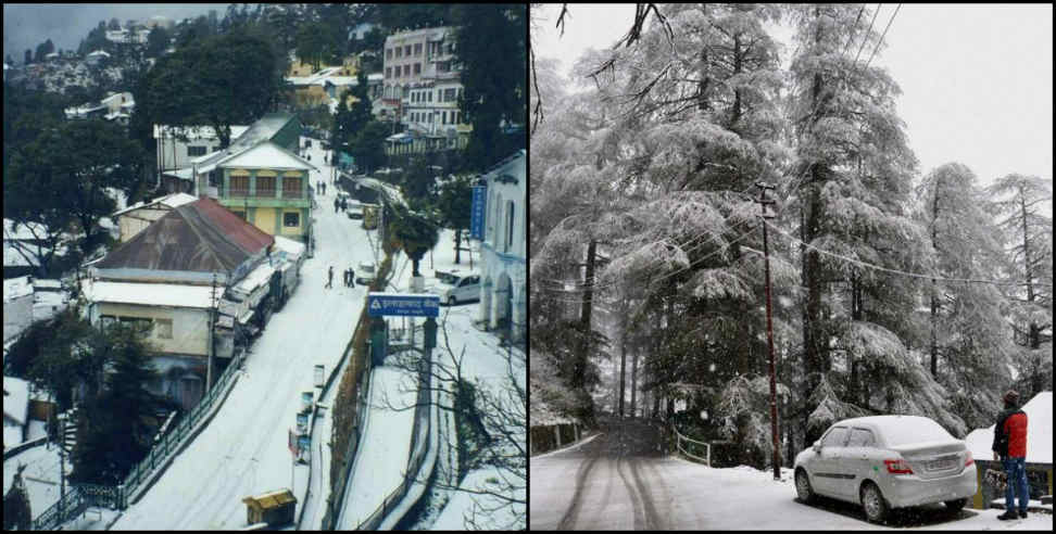 Uttarakhand weather update: rain and snowfall alert in uttarakhand