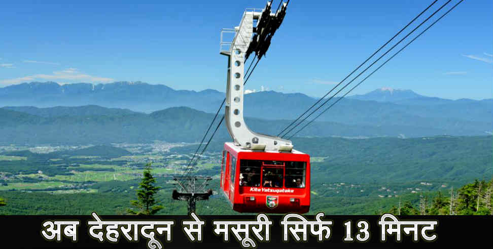 देहरादून से मसूरी: DEHRADUN TO MUSSOORIE ROPEWAY