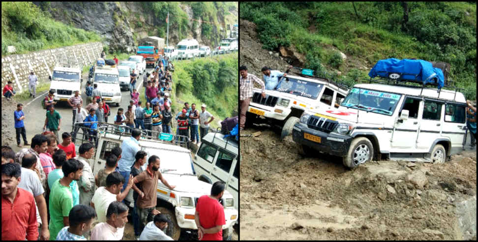 उत्तराखंड न्यूज: badrinath higway land slide