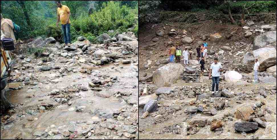 10 thousand people affected by heavy rains in Bageshwar