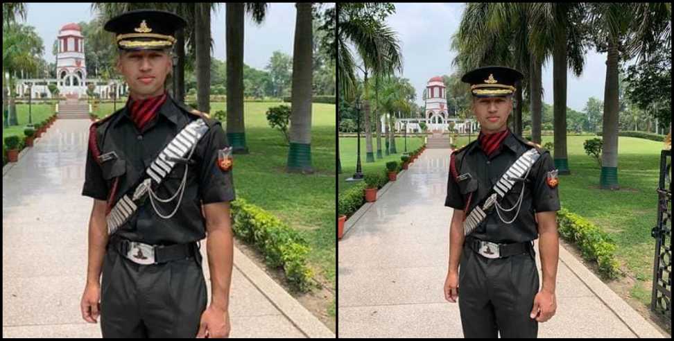 Akash Sajwan Indian Army: Akash sajwan of guptakashi become army officer