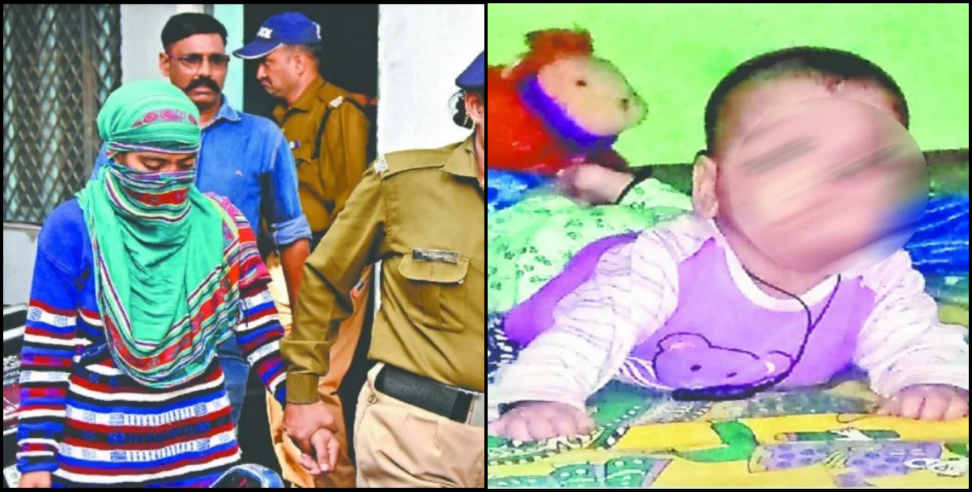 Mother killed son: Mother killed own six month old boy drown into ganga