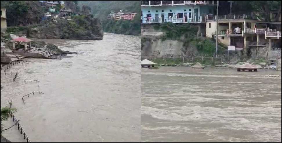 Badrinath Flood Alert: Alaknanda Water Level Rises Due to Heavy Rainfall