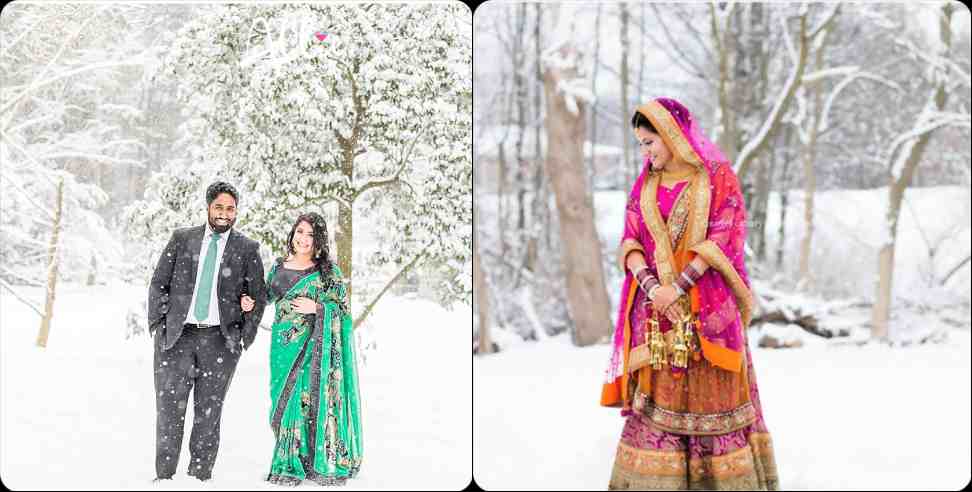 snow wedding destination uttarakhand: snow wedding destination in uttarakhand