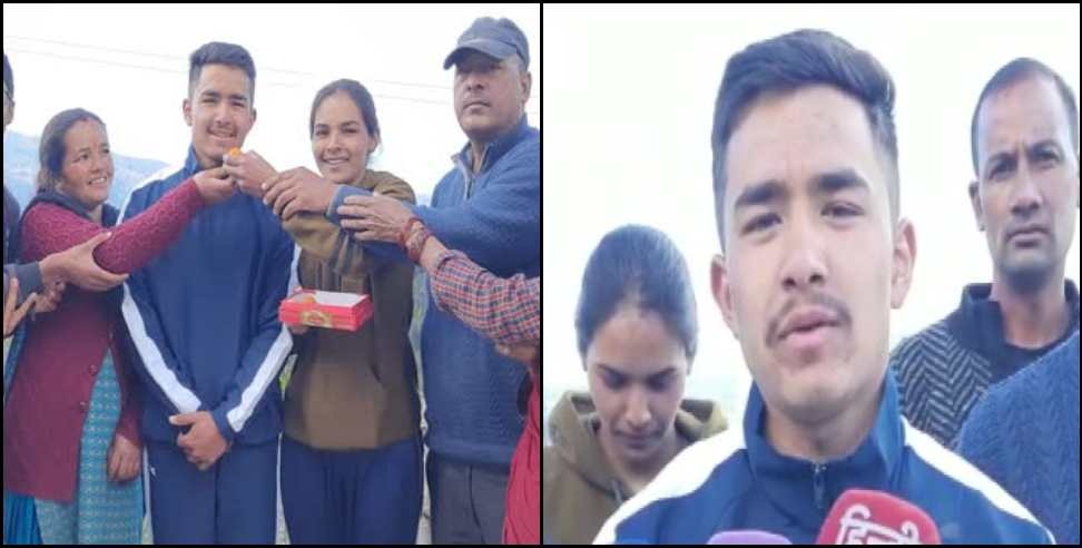 Berinag Suraj Mehra: Suraj Mehra of Berinag clears NDA exam