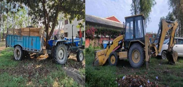 Illegal Mining Laksar: Case registered against accused doing illegal mining in laksar