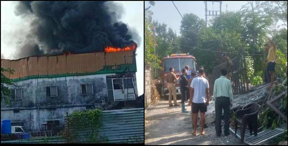 pulkit arya factory fire: Ankita bhandari murder case Fire at Pulkit Arya factory