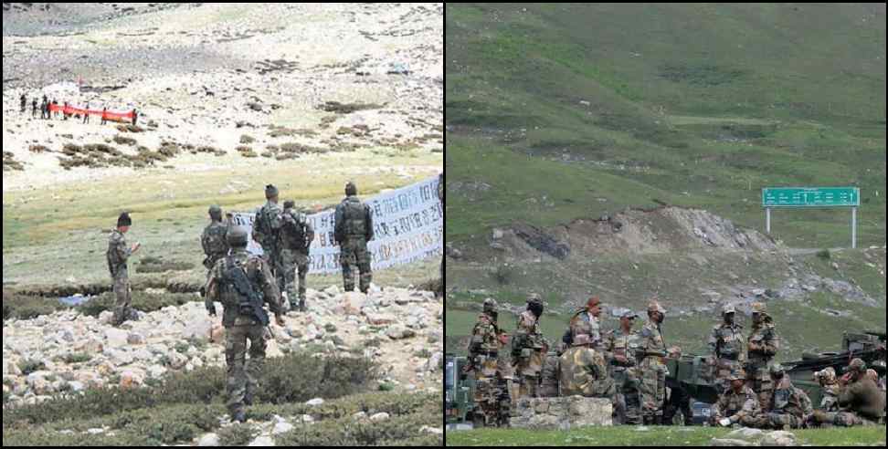 Chamoli chaina army Infiltration: Chaina army Pla Infiltration in barahoti sector chamoli