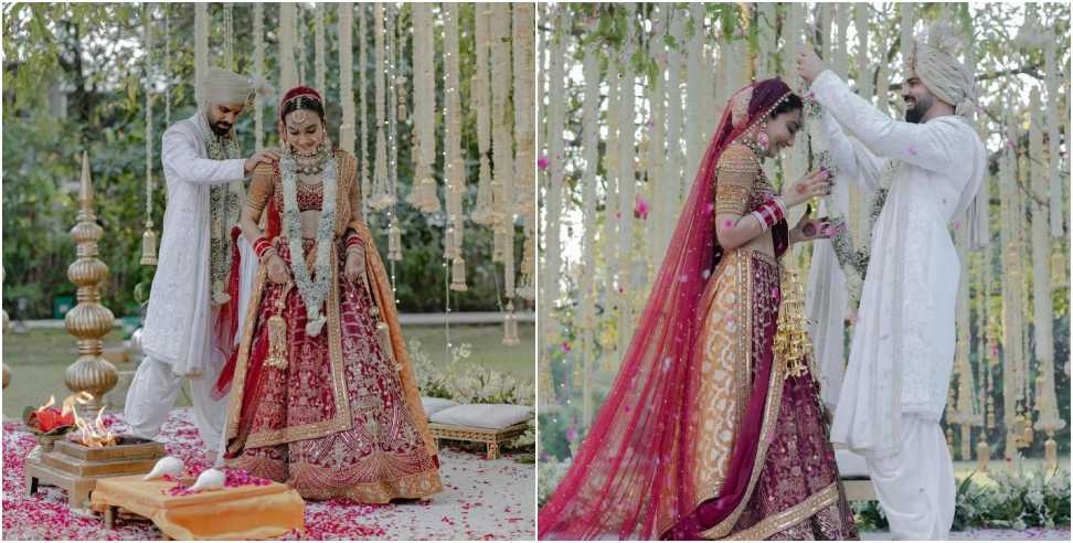 Destination wedding of Sumit and Surbhi in Ramnagar