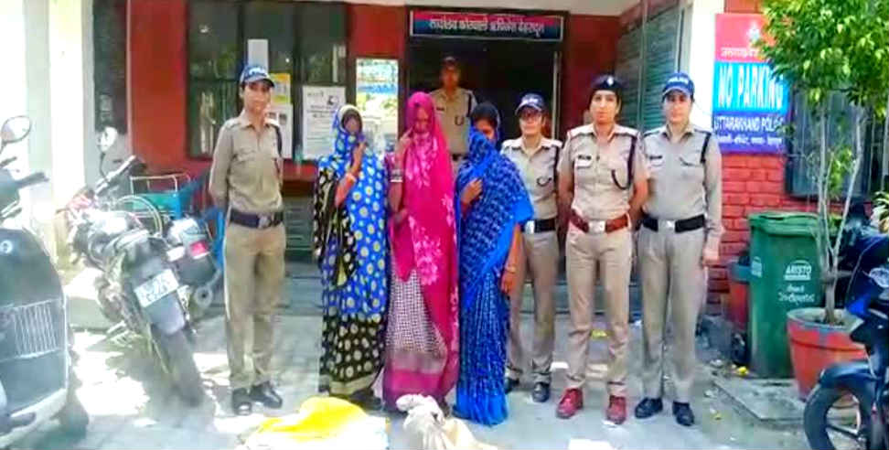 Women thief arrested: Three women Arrested in Rishikesh