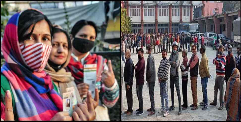 uttarakhand assembly election: Voting percentage of 70 seats in Uttarakhand elections final