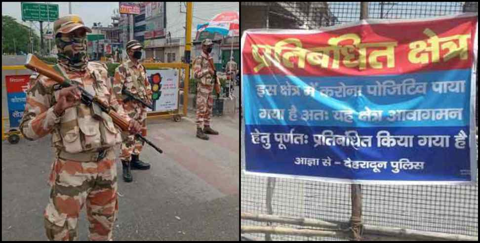 Corona Virus in Uttarakhand: Paramilitary force deployed in Dehradun