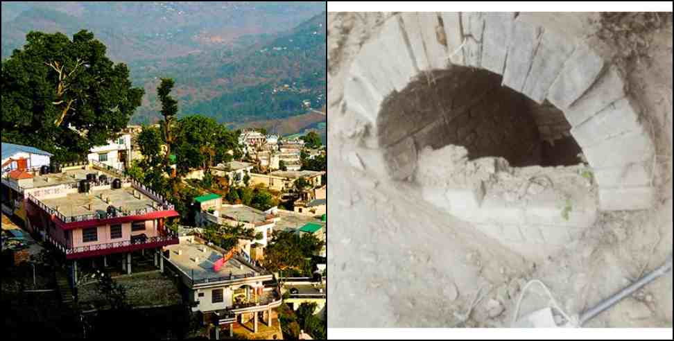 almora naula : 25 years old water source Naula found in Almora