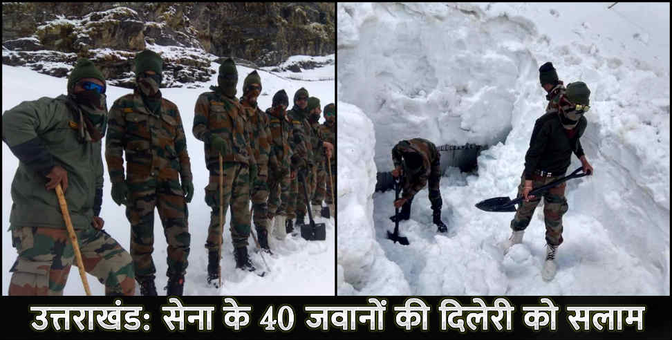 उत्तराखंड: Indian army jawan in hemkund sahib