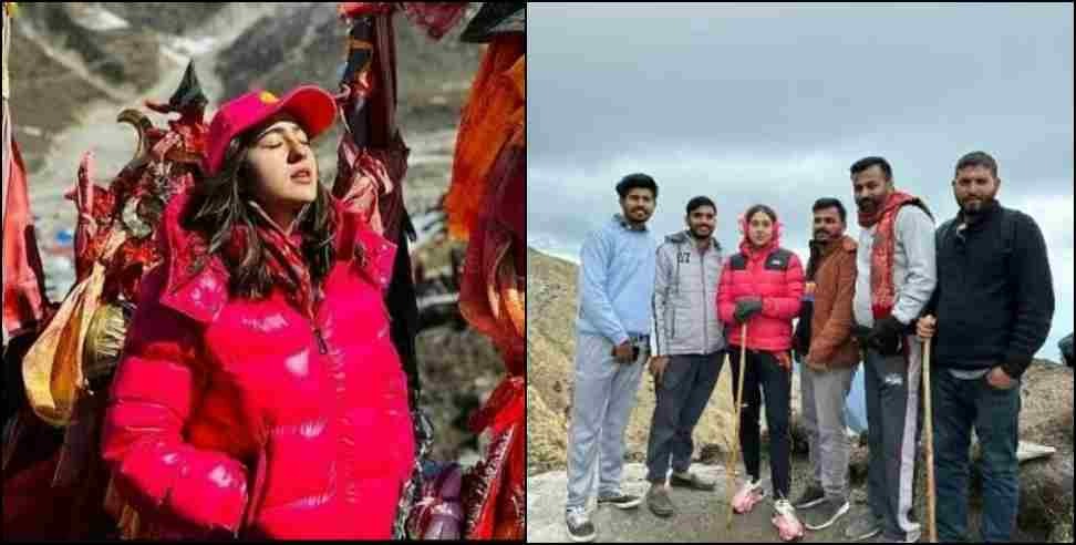 Sara Ali Khan Tungnath: Sara Ali Khan in Tungnath