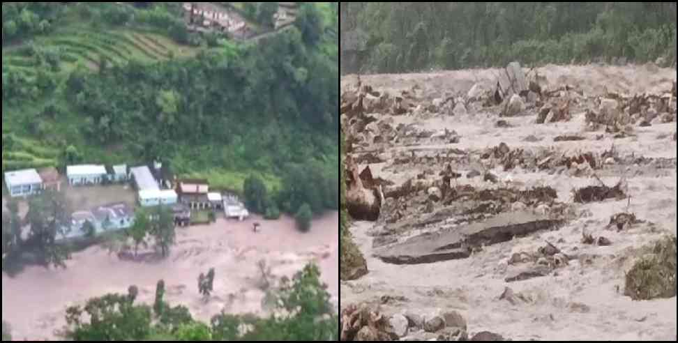 pauri garhwal cloudburst: Cloudburst in Pauri Garhwal after Dehradun Tehri Cloudburst