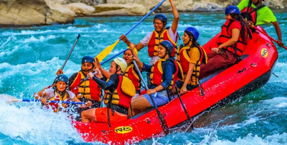 Rafting in Rishikesh is closed on Holi