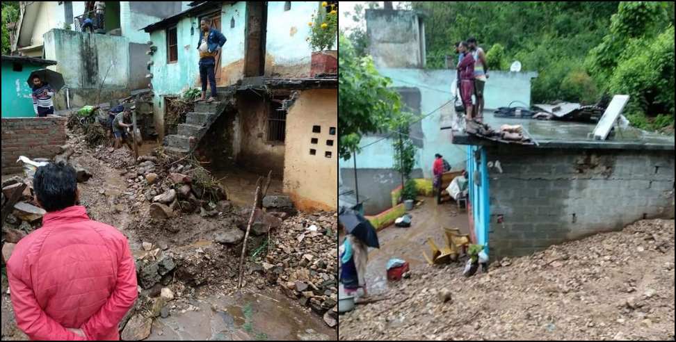 Rudraprayag rain: Heavy rain in Narkota of Rudraprayag