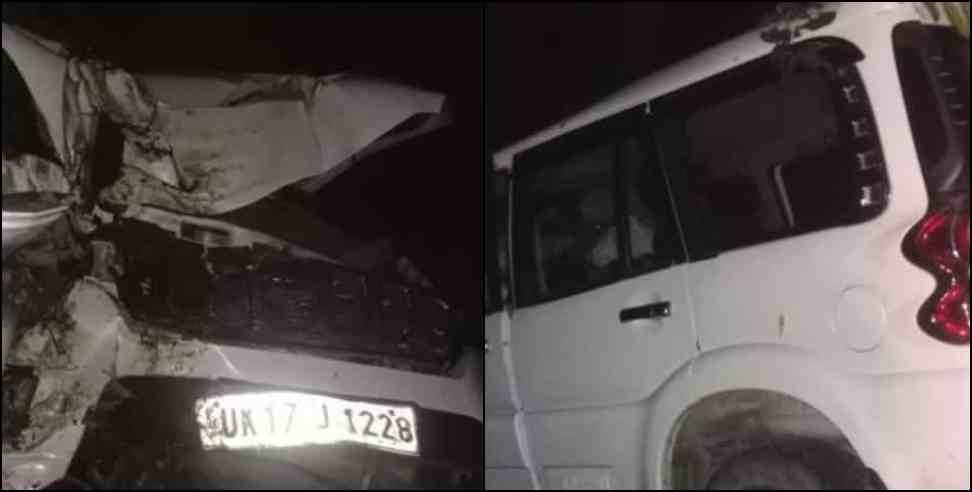 Haridwar Scorpio Hadsa: Scorpio collided with a tree in Haridwar  2 died