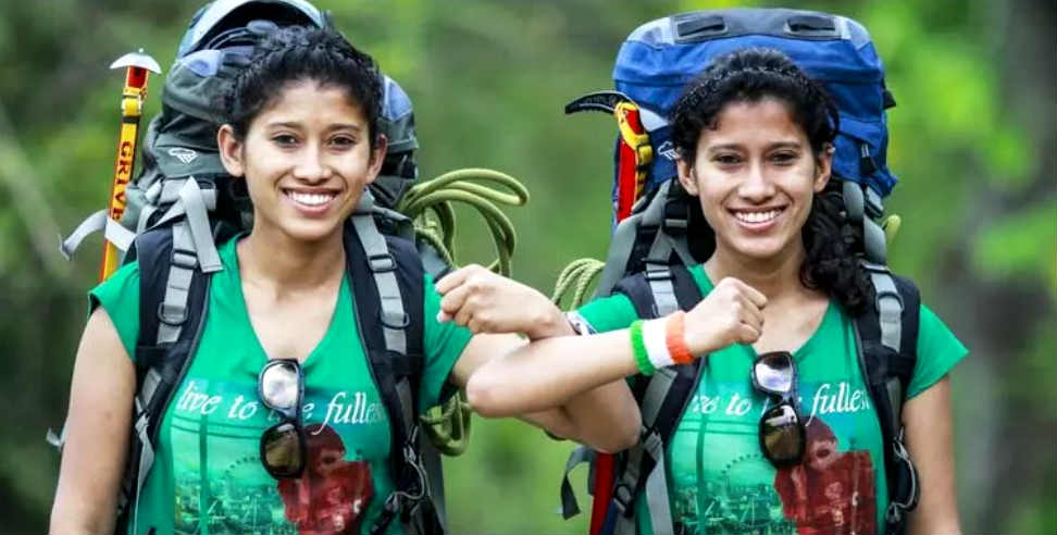 Tashi And Nungshi: Tashi And Nungshi Depart For Eco Challenge 2019 With Man Vs Wild Show Host Bear Grylls