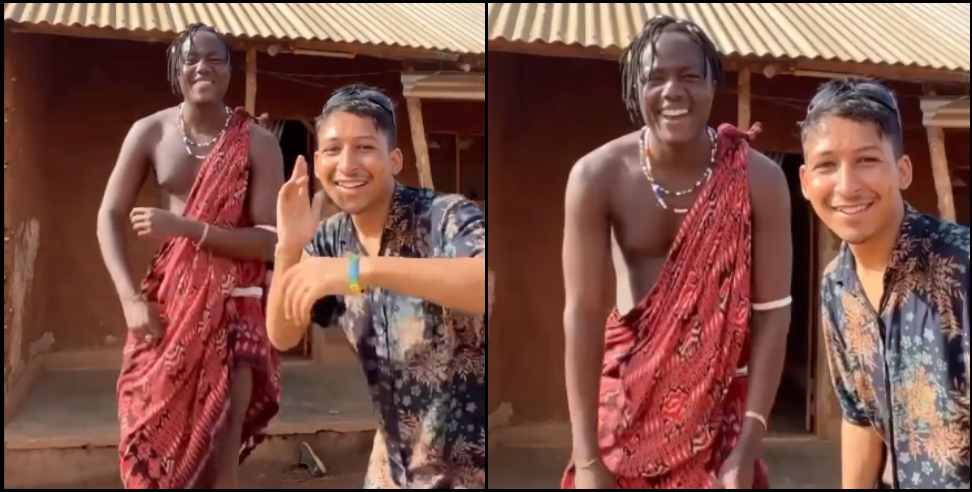 Tanzania kili paul dancing on cream podara kumaoni song