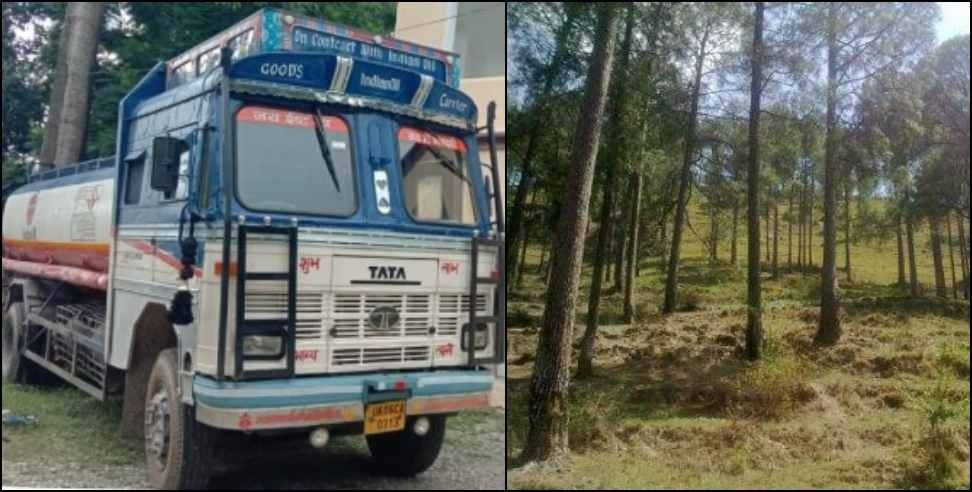 Ramnagar Leesa smuggling: Leesa smuggling in oil tanker in Uttarakhand Ramnagar