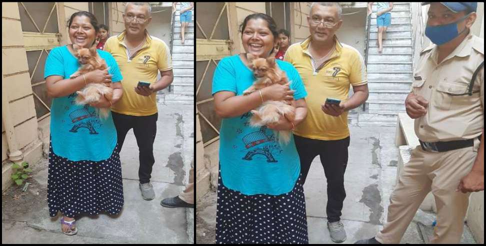 Nainital News: Dog found after 6 in Nainital