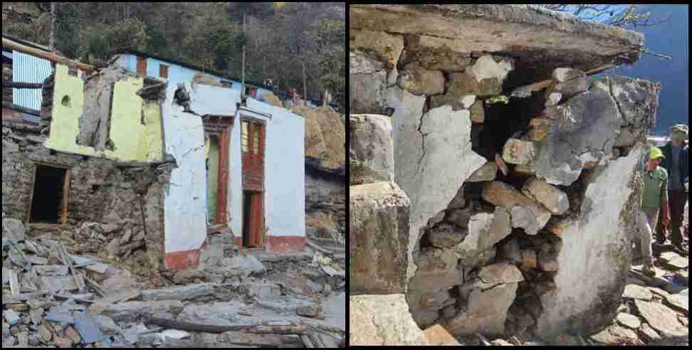 Darma Valley dar Village Landslides: Danger of landslide in Dar village of Pithoragarh Darma valley