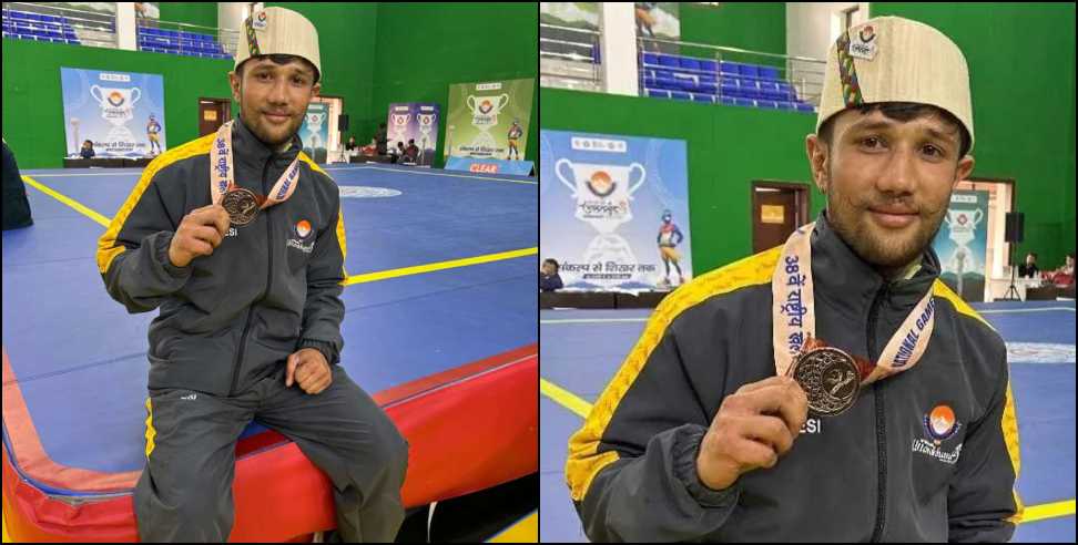 Neeraj Joshi of Uttarakhand won silver in National Games