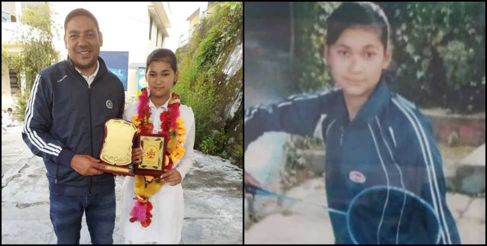 badminton competition: Sakshi rana will show their talent on national level competition
