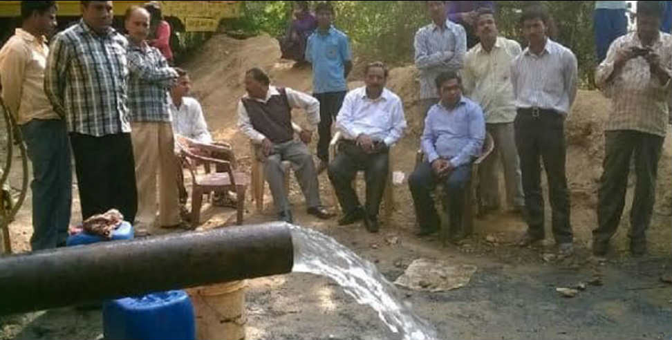 Water supply started: Water supply for pulla village started