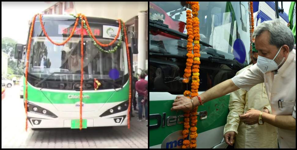 Smart Electric Bus Dehradun: Smart Electric Bus on Dehradun Raipur Selakui Route