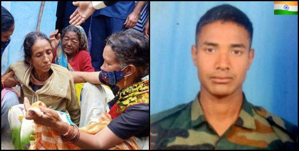 Shaheed mandeep negi: Shaheed mandeep negi wanted to make new house in village