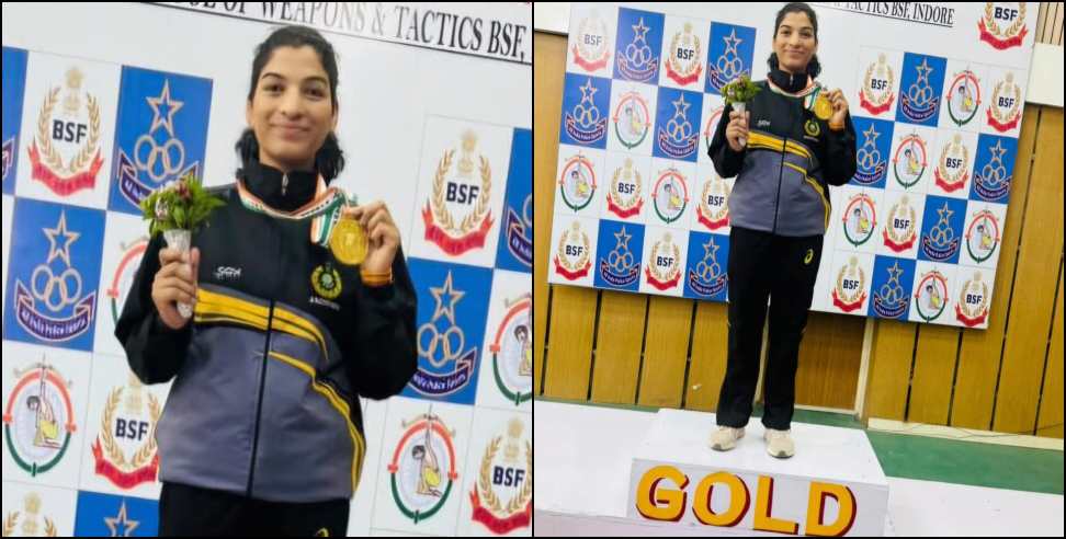Kavita won gold: Kavita won gold in police sports shooting competition