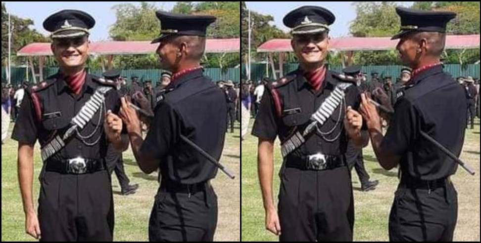 Bageshwar News: Pankaj Parihar of Bageshwar became an officer in the army