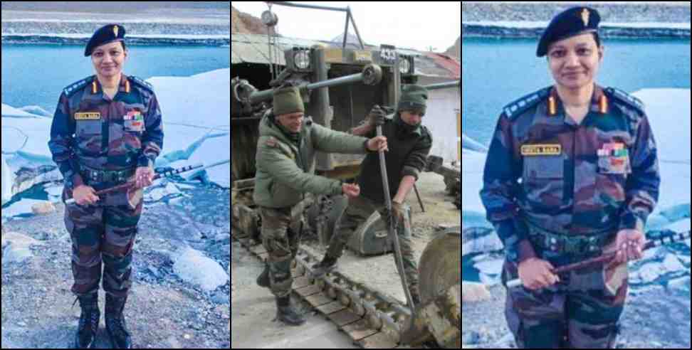 colonel geeta rana: Colonel Geeta Rana Became First Indian Woman officer Posted at Border