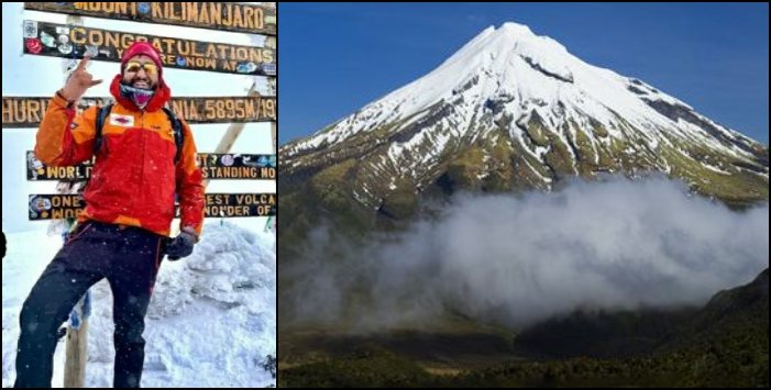 Mt Kilimanjaro: Rakesh Pant of uttarakhand Reached Africa highest peak Kilimanjaro