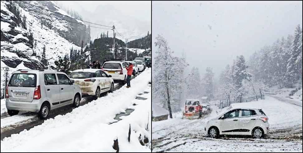Snowfall in Nainital: Breath Taking Images of First Snowfall of the season in Nainital Before New Year