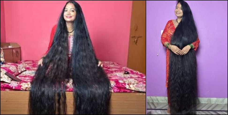 Guinness World Record: Haldwani Woman Sets Guinness World Record with Long Hair